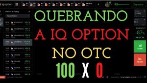 MELHOR ESTRATÉGIA PARA GANHAR DINHEIRO NO OTC DA IQ OPTION COM ALTA ASSERTIVIDADE