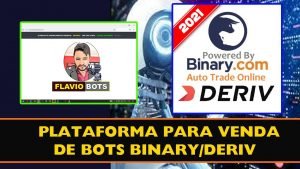 Plataforma site para venda de bots binary deriv, segura com gerenciamento de clientes