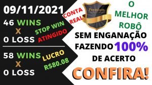 Premium bot 3.7, Sem Enganação, com 100% de acerto, Robô premium bot funciona? 09/11/2021