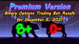 Binary Options Bot Trading Report for December 6, 2021 (8+ 0-) | Premium Version