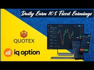 Daily Earn 10$ Fixed Earnings//IQ OPTION, QUOTEX