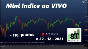 Day Trade MINI INDICE ao Vivo com ShineoTrader – 22/12/2021