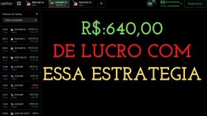 IQ OPTION – ALAVANCAGEM DE R$:60,00 PARA R$:640,00 COM ESSA ESTRATEGIA