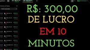 IQ OPTION – DE R$: 60,00 PARA R$:600,00 COM UMA ÚNICA ESTRATÉGIA