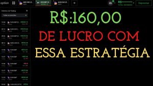 IQ OPTION – SEM SOMBRA DE DUVIDAS ESSA É A MELHOR ESTRATÉGIA PARA OPÇÕES BINARIAS