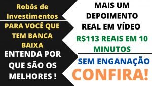 Robôs de investimentos funciona? Robô do vovô rico funciona? Robô da binary funciona?