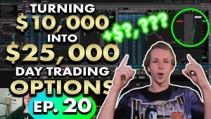 Turning $10,000 into $25,000 Day Trading Options | Ep. 20 Biggest Trade Yet!