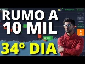 100 para 10 MIL na Iq Option | 34 Dia | Binomo | 3 martingale | Opções Binarias