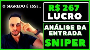 Entrada Sniper na Sala Grátis Análise Gráfica Completa!