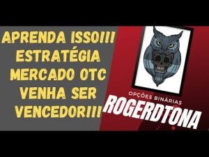 ESTRATÉGIA PARA OTC IQ OPTION