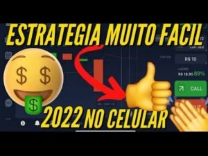 IQ OPTION- a nova estratégia atualizada para iniciantes 2022