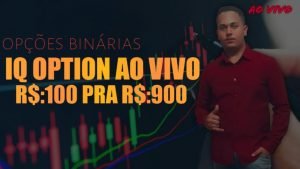 IQ OPTION – operando OPÇÕES BINÁRIAS AO VIVO