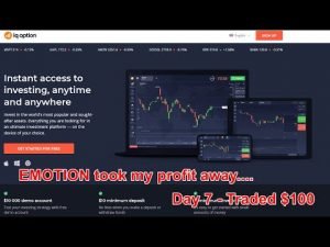 IQ Option Trading Strategy 1 – Day 7