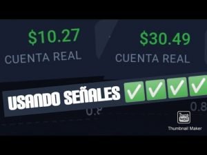 Operando la estrategia combinada de señales DAGO en Movil | Cuenta real IQ option