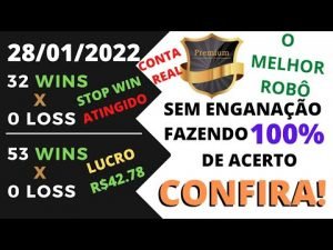 Premium bot 3.7, Sem Enganação, com 100% de acerto, Robô premium bot funciona? 28/01/2022