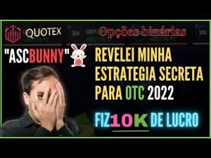 QUOTEX CORRETORA // FIZ MAIS DE 10K COM ESSA ESTRATÉGIA //