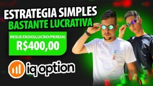 IQ OPTION Estrategia Simples e Bastante Lucrativa ! | 400 Reais em 1 Minuto!