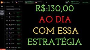 IQ OPTION – MELHOR ESTRATÉGIA PARA INICIANTES GANHAR DINHEIRO