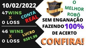 Premium bot 3.7, Sem Enganação, com 100% de acerto, Robô premium bot funciona? 10/02/2022