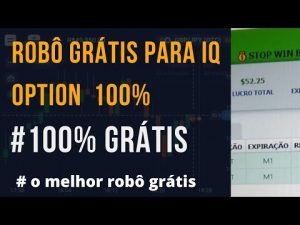 Robô grátis para iq option! muito fácil de usar!