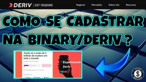 COMO SE CADASTRAR NA DERIV OU BINARY ? PASSO A PASSO.