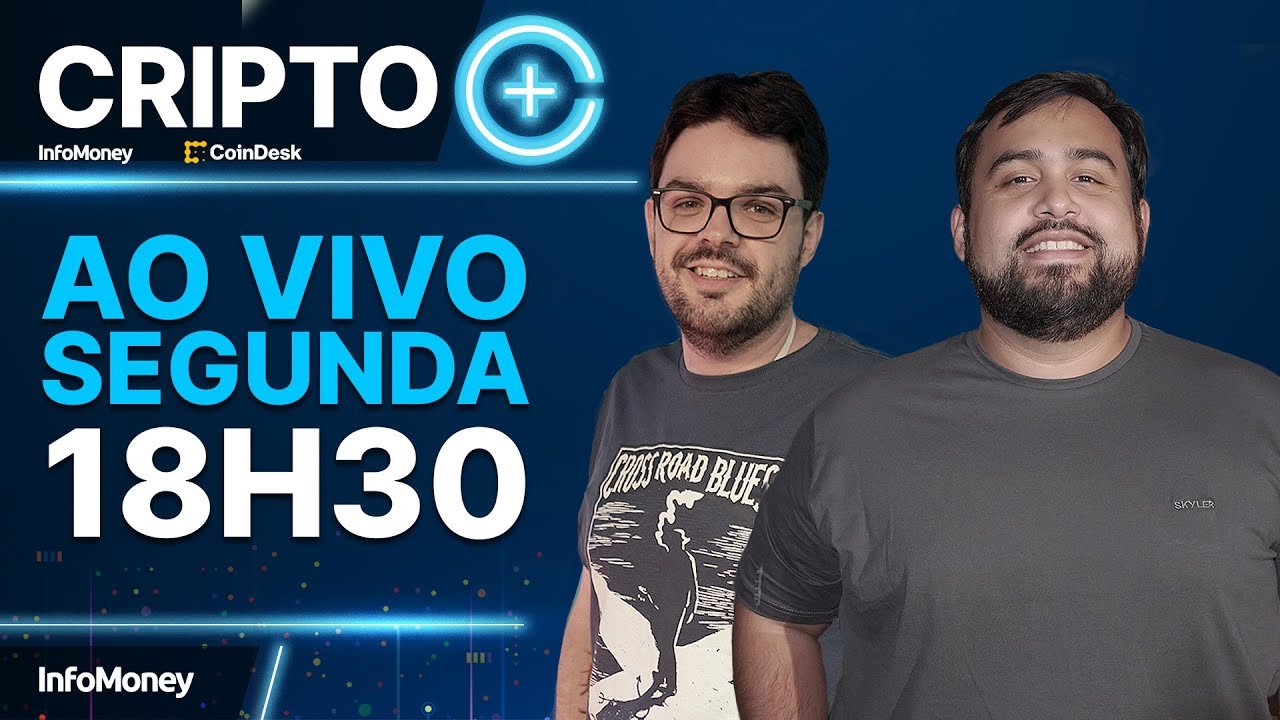 Cripto+, segunda-feira às 18h30
