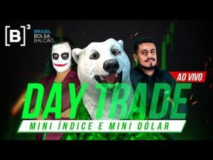 DAY TRADE  AO VIVO – MINI ÍNDICE E MINI DÓLAR – 24/03/2022 CORINGA DO MERCADO, TRETA TRADER E URSÃO