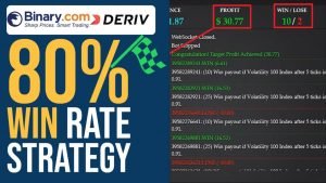 Deriv.com Bot Free | High Winning Percentage Strategy| Binary.com | sniper bot