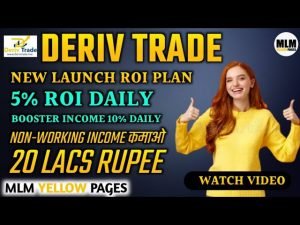 Deriv Trade Plan Review 🛑 ROI Plan ☑️ New Launch Plan 🤑