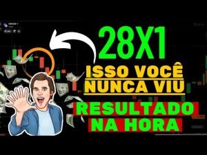 ESTRATÉGIA DO FLUXO – 28X1 – COMO GANHAR DINHEIRO SENDO INICIANTE NA IQ OPTION