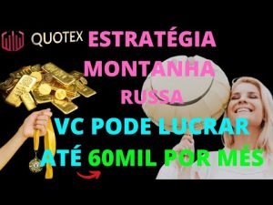 ESTRATÉGIA MONTANHA RUSSA VC PODE LUCRAR ATÉ 60 MIL POR MÉS