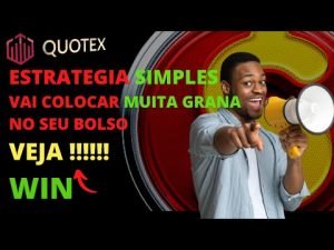 ESTRATEGIA SIMPLES VAI COLOCAR MUITO GRANA NO SEU BOLSO