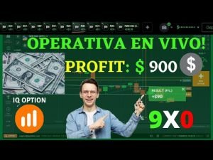 IQ OPTION –  LA MEJOR ESTRATEGIA // (OPERATIVA EN VIVO) – 900 $ EN 30 MINUTOS