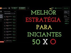 IQ OPTION – MELHOR ESTRATÉGIA PARA INICIANTES