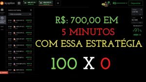 IQ OPTION –   R$:700,00 DE LUCRO COM ESSA ESTRATÉGIA