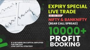 Live Intraday Expiry day trade in Nifty & Banknifty.10000 + Profits booked-3/3/22 Expiry.Low Capital