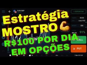 MELHOR ESTRATÉGIA IQOPTION DO YOUTUBE ESSA É MOSTRO (OPÇÕES BINÁRIAS)