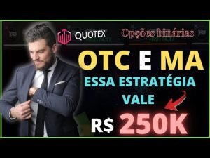 QUOTEX CORRETORA// MELHOR ESTRATÉGIA PARA OPÇÕES BINÁRIAS 2022//