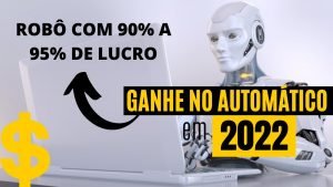 Robô (grátis) para opções binárias! Estratégia a favor da tendência! COM 90% A 95% DE ASSERTIVIDADE!