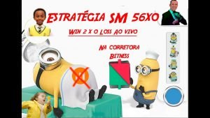 Estratégia 56×0 SM Bitness 2×0 Ao vivo! | Não IQ Option | M1 | BTCUSD |