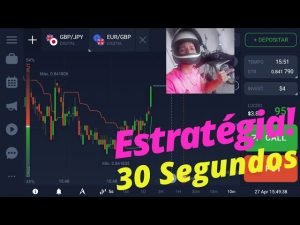 ESTRATÉGIA IQOPTION PARA ALAVANCAGEM – ESTRATÉGIA! 30 SEGUNDOS | OPÇÕES BINÁRIAS