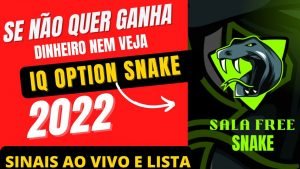 QUEBRAMOS A IQ OPTION HOJE SE E LOKO SNAKE SINAIS