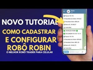 TURORIAL ROBÔ TRADER ROBIN (QUOTEX E IQ OPTION) O melhor robô para celular. Aprenda cadastrar