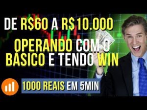 🔴 IQ OPTION – #10 ESTRATÉGIA PARA INICIANTES E AVANÇADOS – 1000 REAIS EM 5 MINUTOS