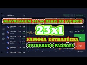 ALAVACAGEM 23X1, DE 1.034.46 PARA 1.426,51 NA IQ OPTION!!! A FAMOSA ESTRATÉGIA QUEBRANDO PADRÕES 🤩💰