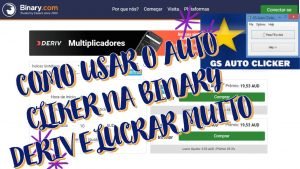 COMO USAR O AUTO CLIKER NA BINARY DERIV E LUCRAR MUITO