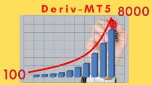 (免费下载)deriv mt5-EA脚本运行数据实例盈利100到8000