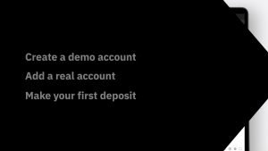 How to create your deriv account and make a deposit