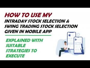 HOW TO TRADE INTRADAY & SWING BREAKOUT STOCKS FROM MOBILE APP WITH STRATEGY