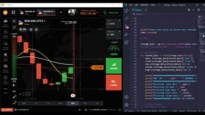 how to trade using advance binary robots IQ Option API